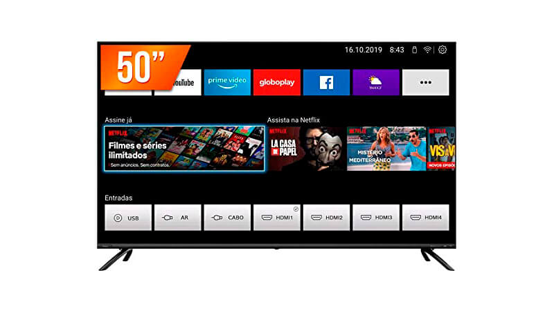 TV 50 polegadas: As melhores de 2024