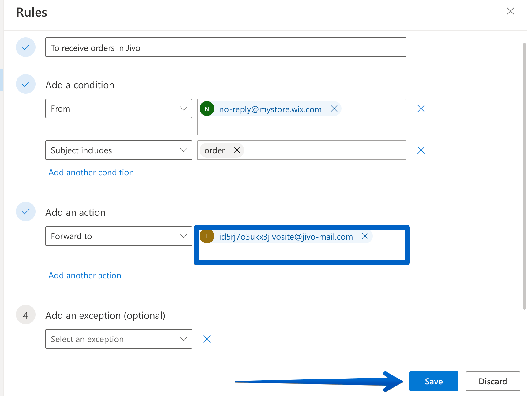 Forward outlook для чего используется