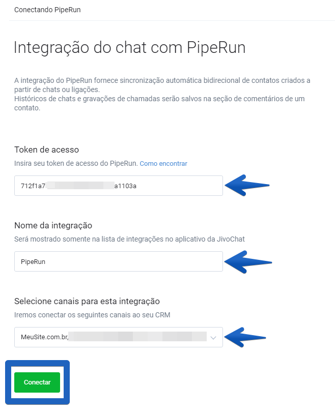 Como Integrar O Jivochat Ao Crm Piperun 6848