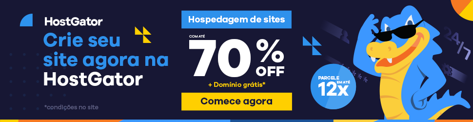 Crie um site responsivo e profissional com o Hostgator