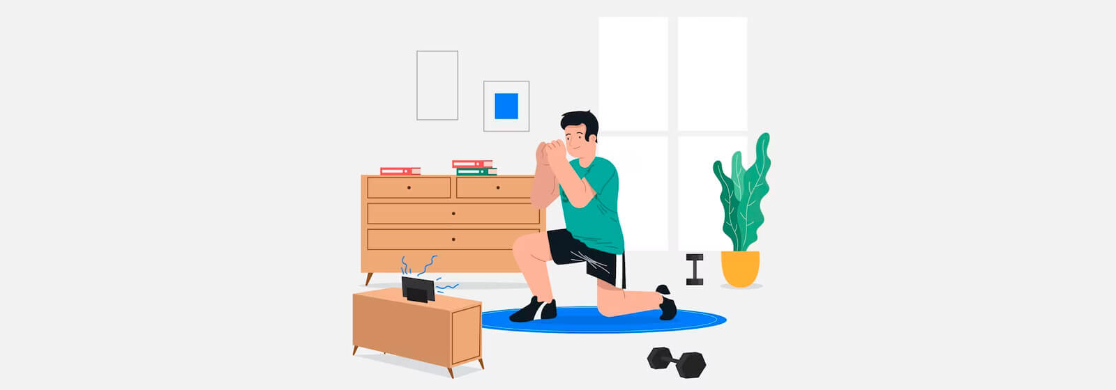 Treino em casa: dicas e exercícios