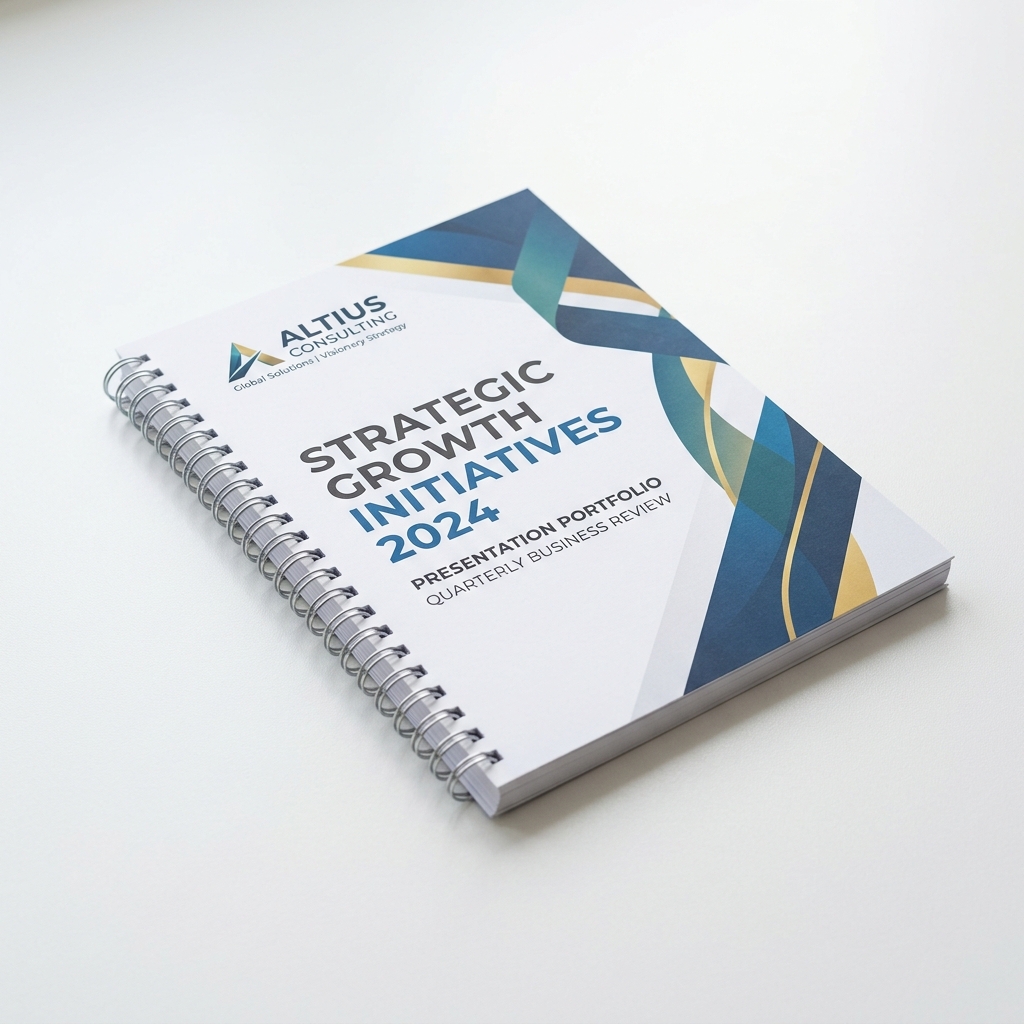 Spiral Bound Presentation - Booklets Printing Suka Print