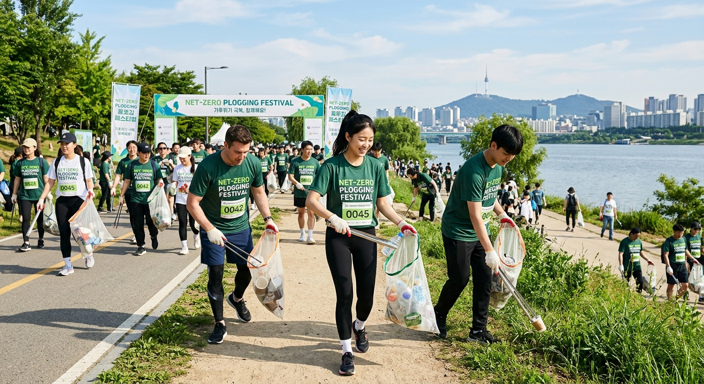 [ESG프로젝트] NET-ZERO 플로깅 페스티벌 행사 이미지 1