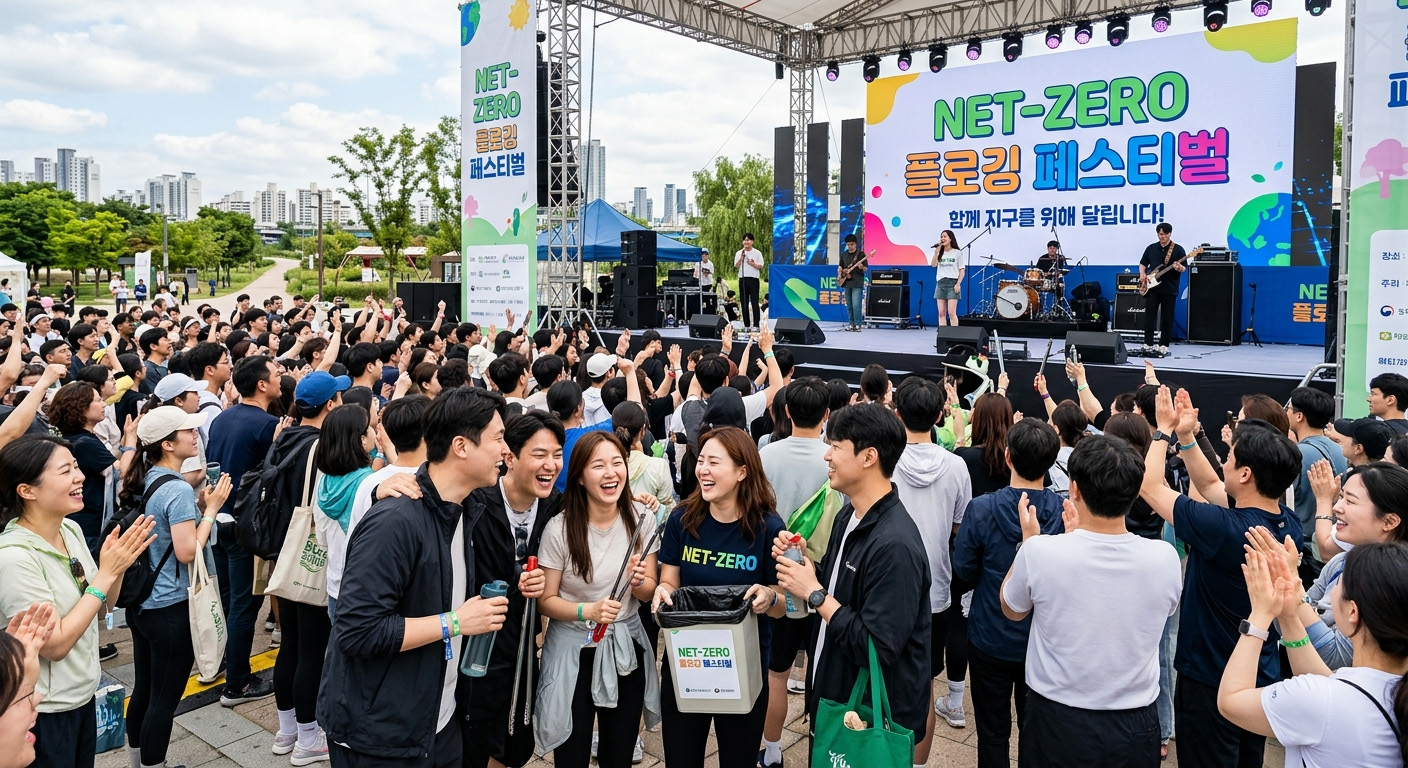 [ESG프로젝트] NET-ZERO 플로깅 페스티벌 행사 이미지 2