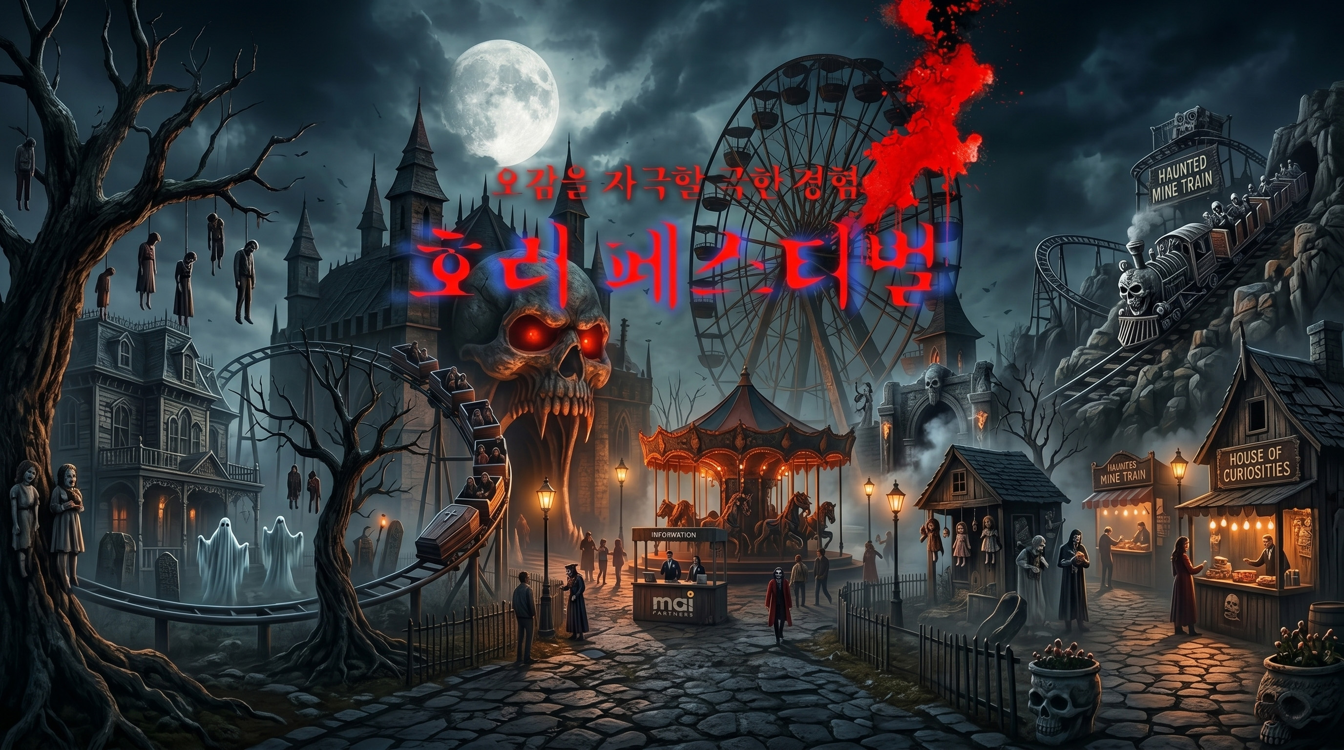 [이색 프로그램] 호러 페스티벌-오싹한 테마파크