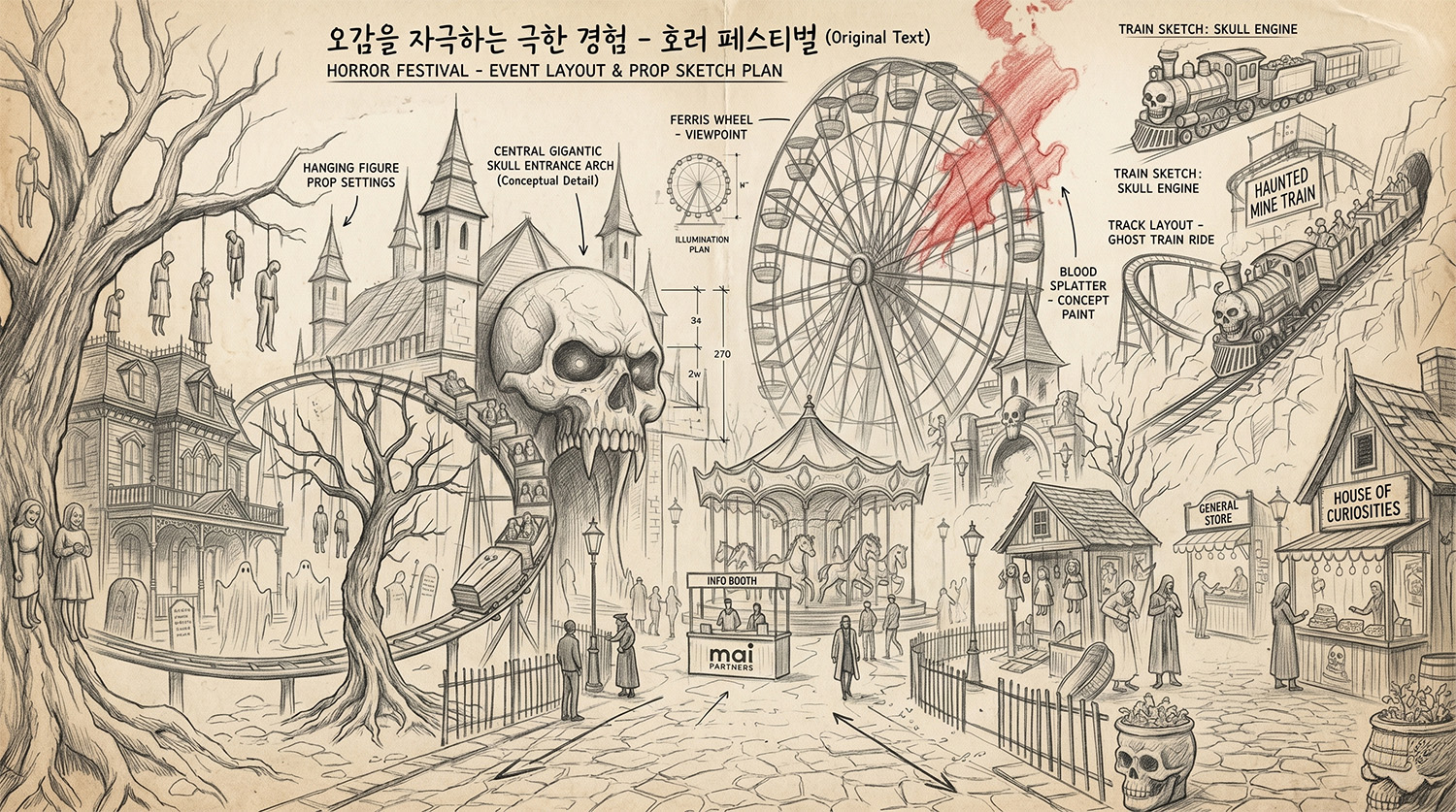 행사장 구성
