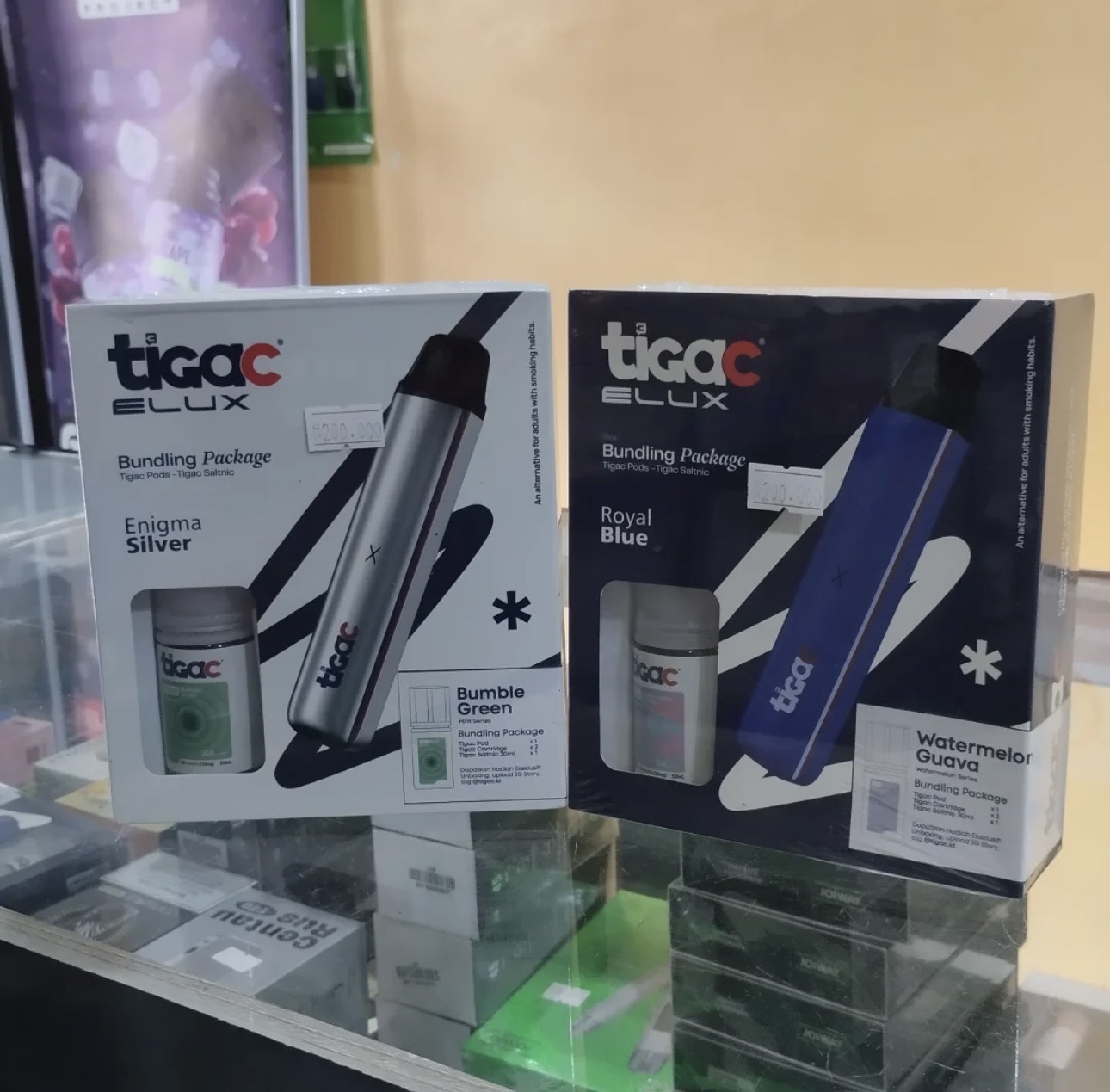 POD SET TIGAC ELUX BUNDLING