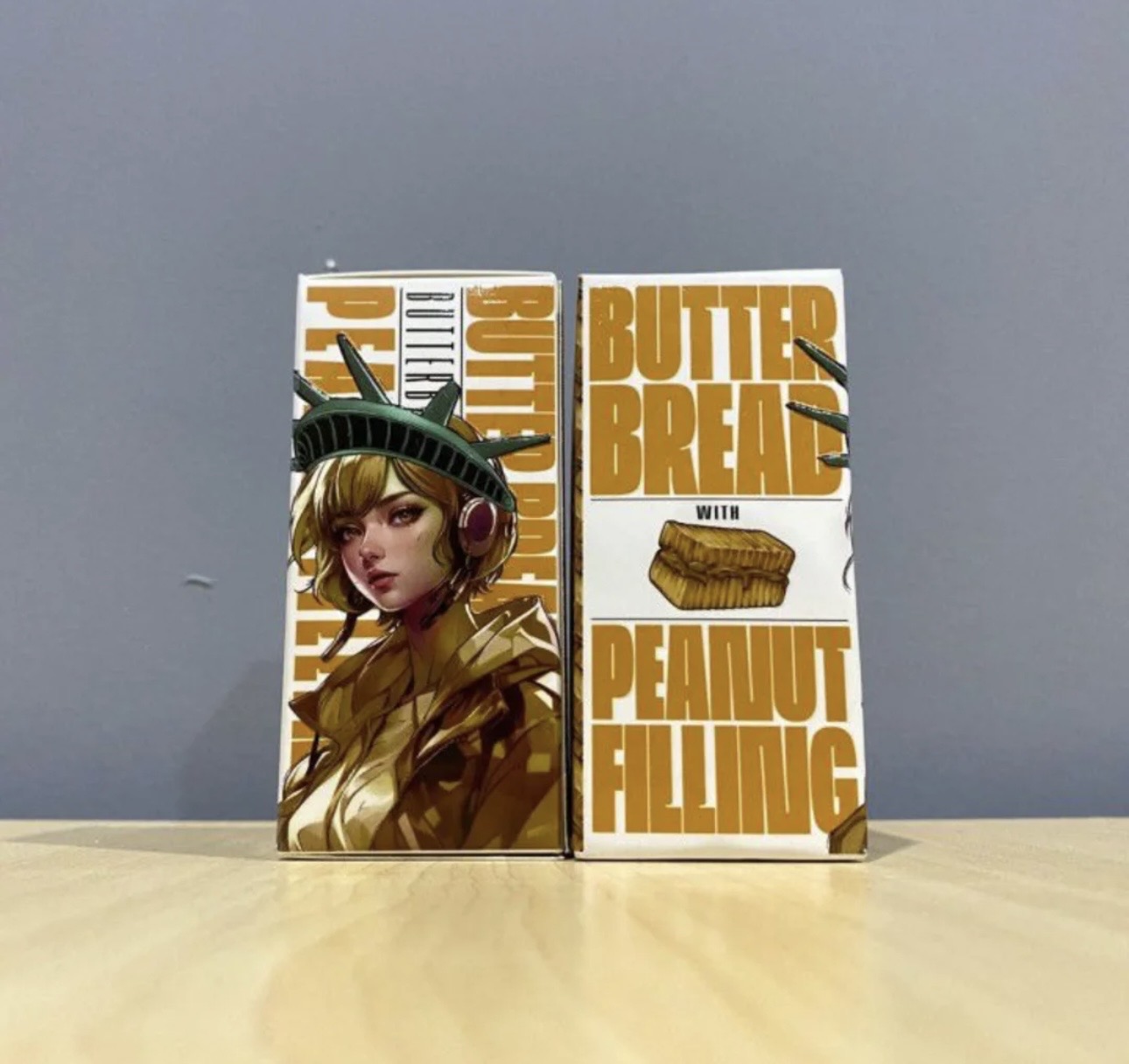 DRIP STATE BUTTER BREAD PEANUT FILLING