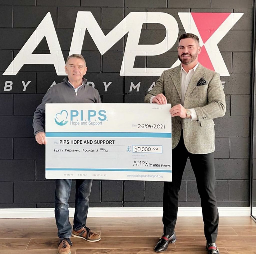 AMPX By Andy Malone Donates 50K