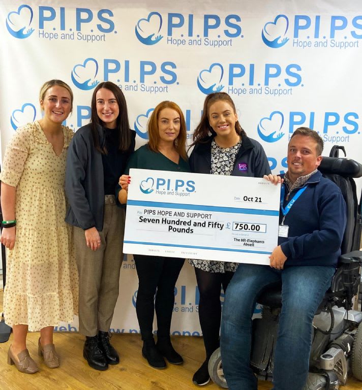 The HR Elephant’s Abseil for PIPS Hope and Support