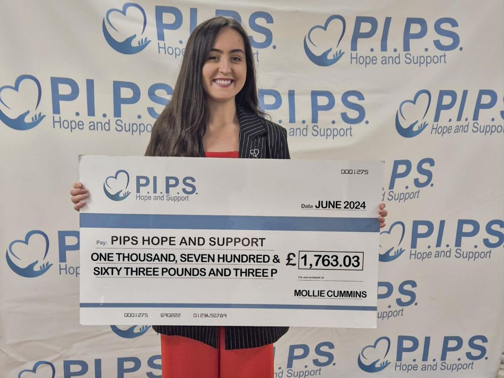Mollie's Belfast & Newry Marathons for PIPS Hope and Support