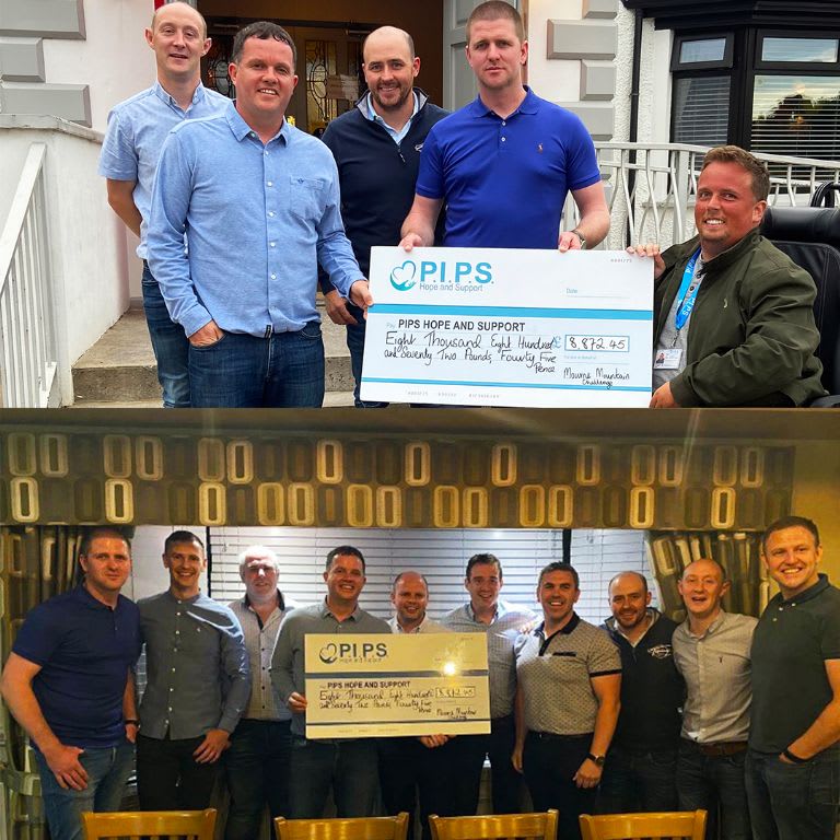 Silverbridge Lads Raise Thousands After Mourne Mountain Challenge