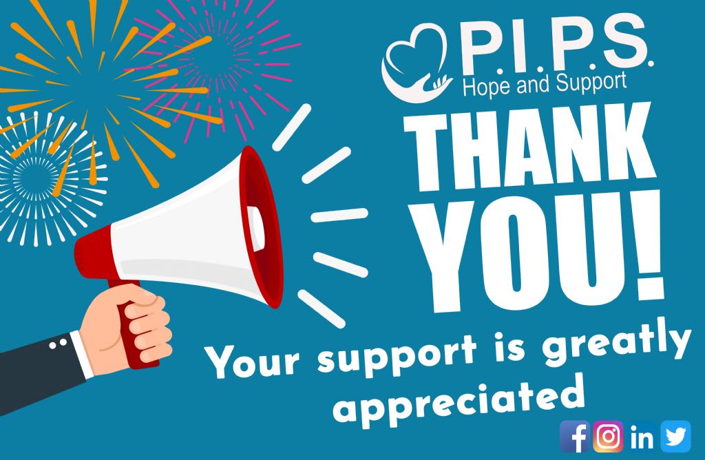 Burren Christmas 2018 Fundraising Event Donation to PIPS Hope and Support