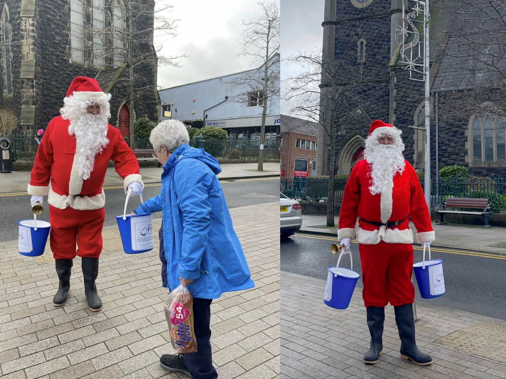 Portadown's Santa For PIPS