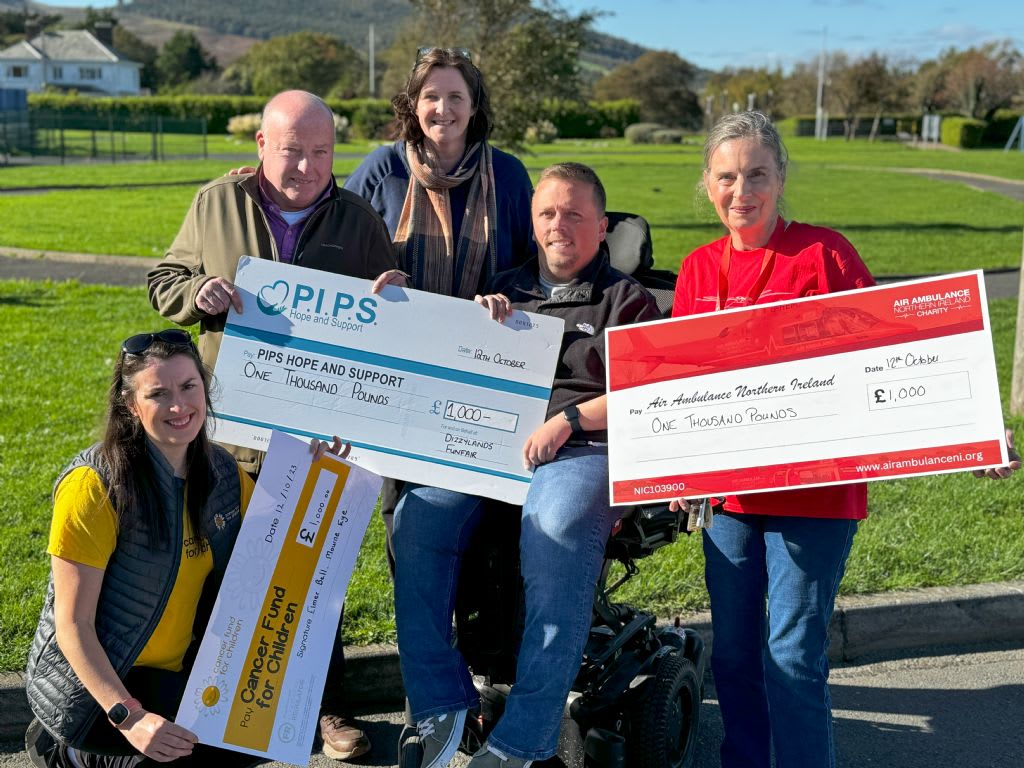 The Mourne Eye Supports Local Charities