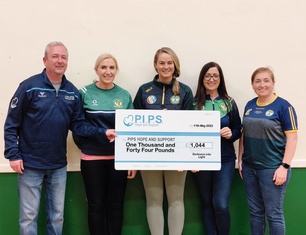 Gratitude to High Moss Sarsfields GFC, Wolfe Tone Gac, and St. Enda's Camogie Club, Derrymacash For Organising a Remarkable Darkness into Light