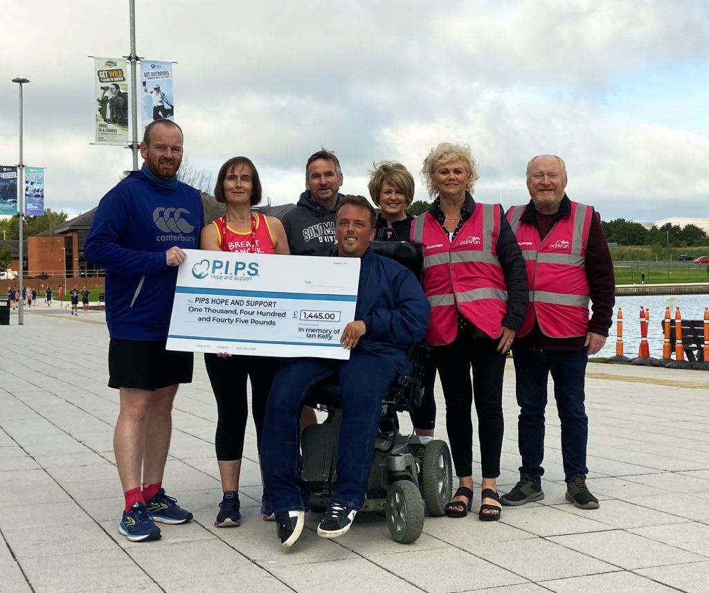 Craigavon City Park Friends Run Donation in Memory of Ian Kelly