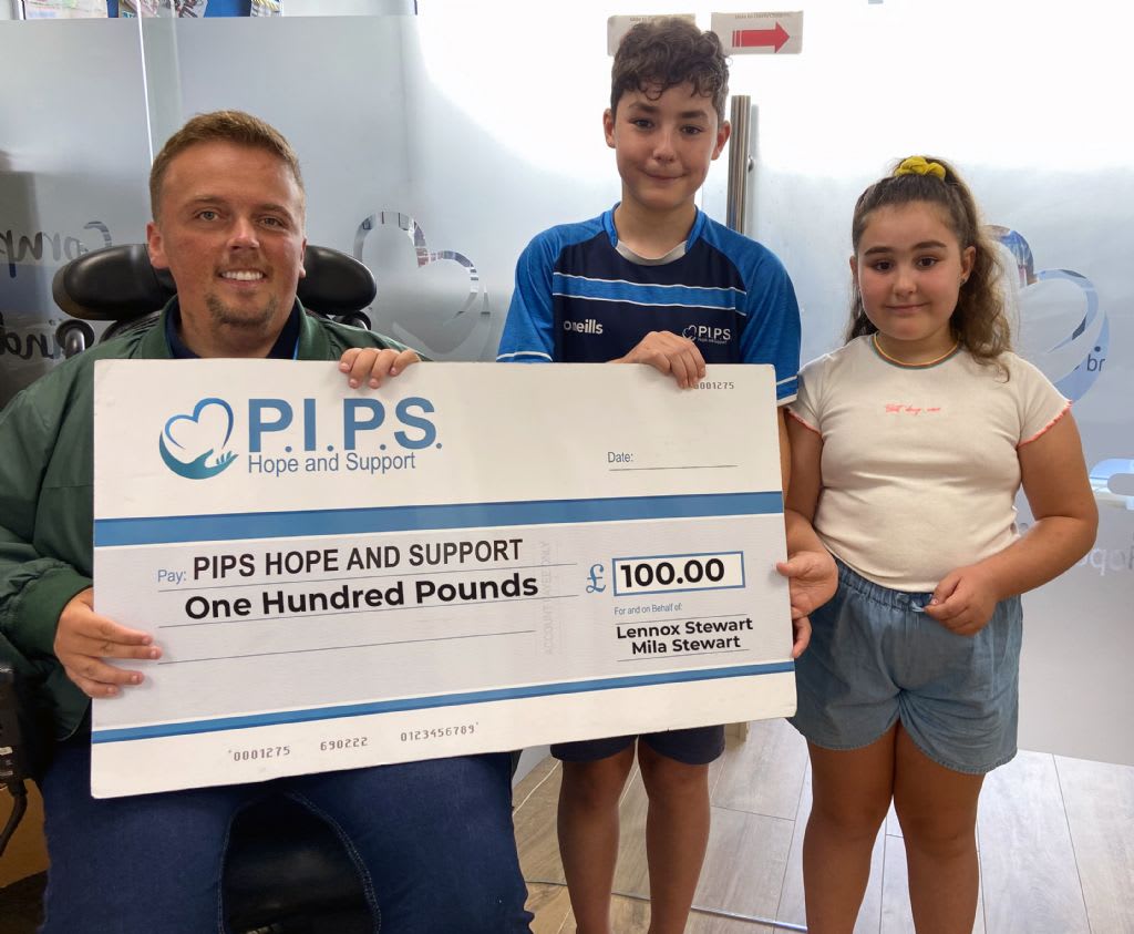 Lennox and Mila's Kind Donation to Help Others