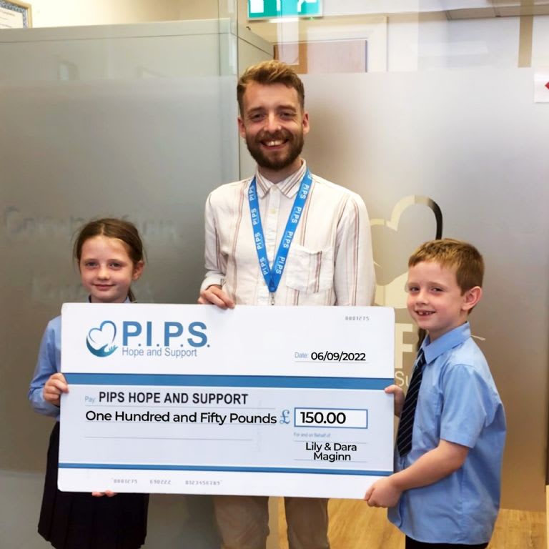 Lily & Dara's Fundraiser for PIPS Hope and Support