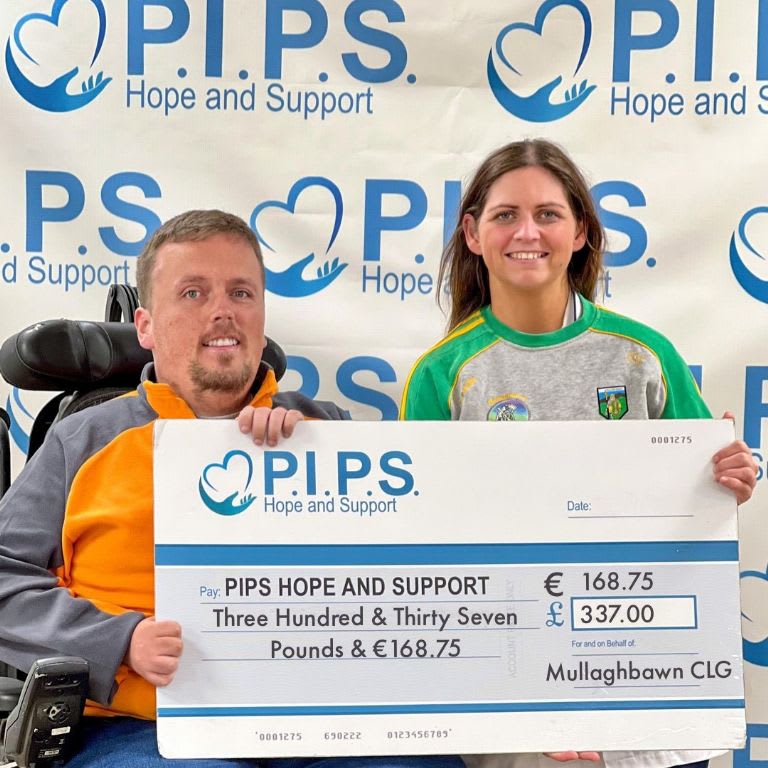 Mullaghbawn CLG's Darkness into Light Donation