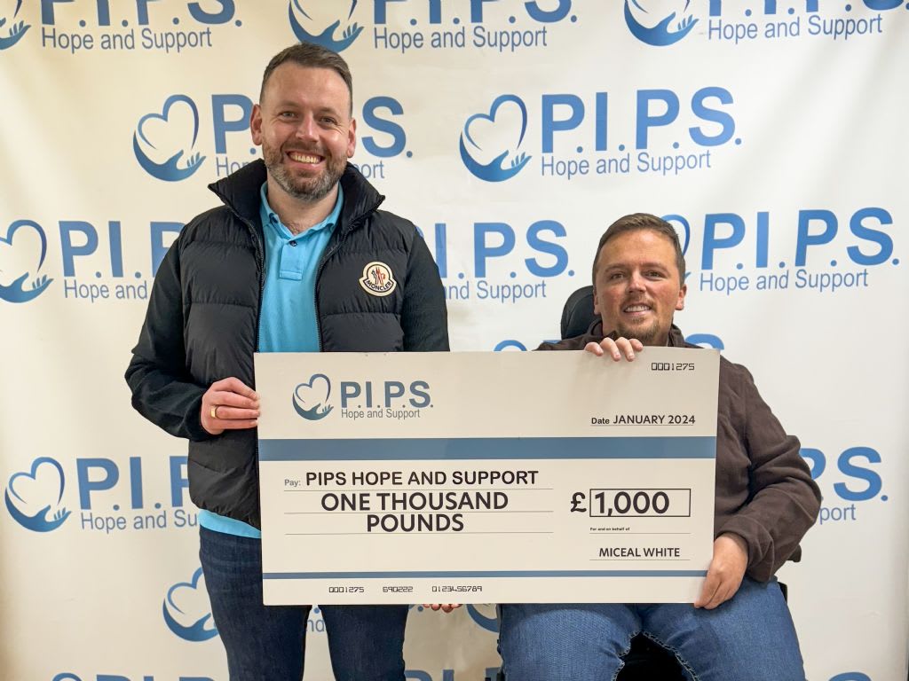 Miceal's Business Success Helps Give Back