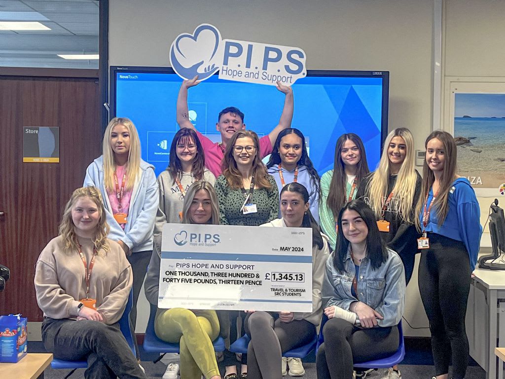 Travel & Tourism Students Sponsored Walk For Suicide Prevention