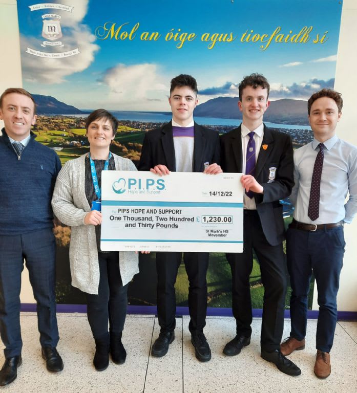 St. Mark's High School's Male Teachers Movember for PIPS