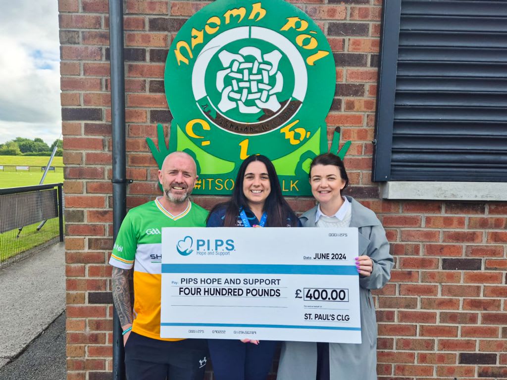 St Pauls GFC Lurgan Darkness Into Light