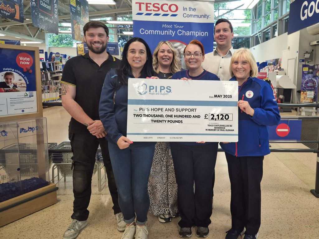 Donation in Memory of Paul Oldham Supports PIPS Hope and Support