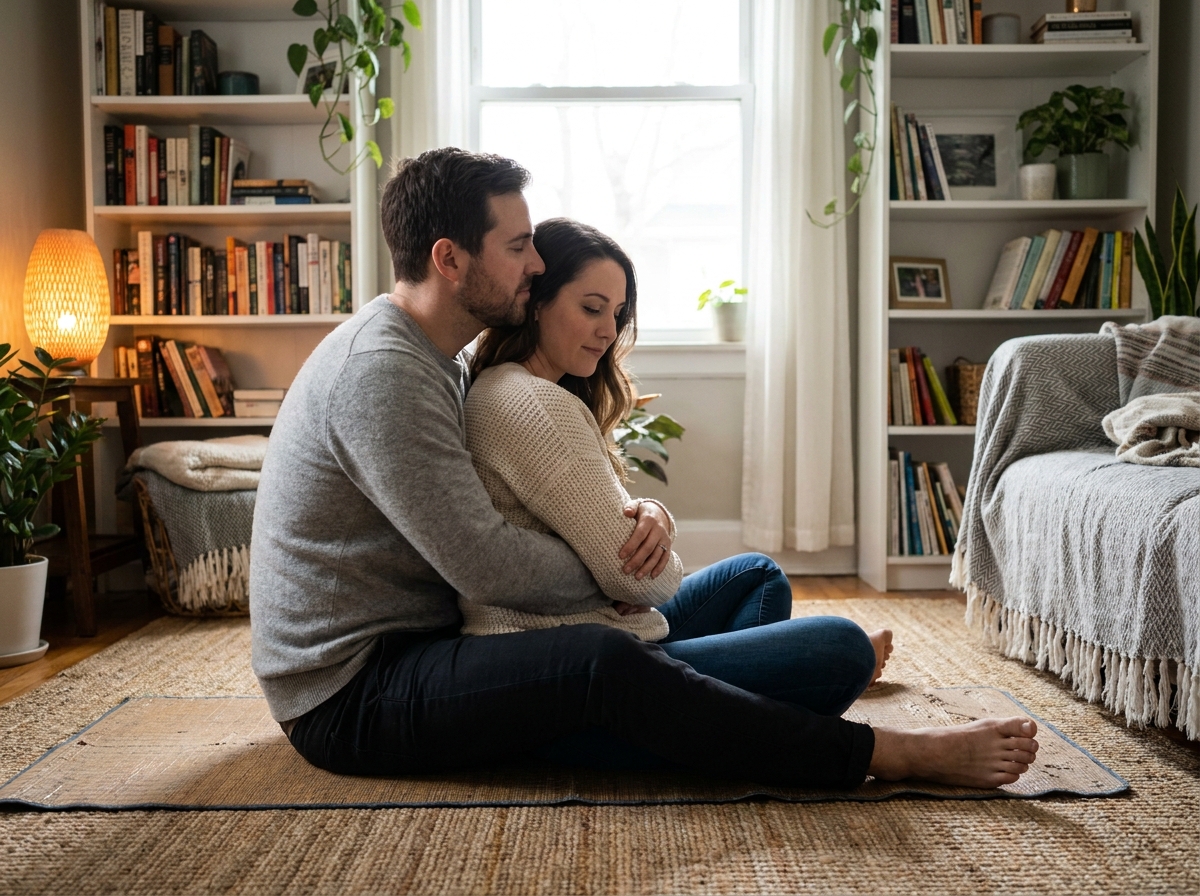 Chăm sóc tâm lý và sự đồng hành của chồng sau khi mất con