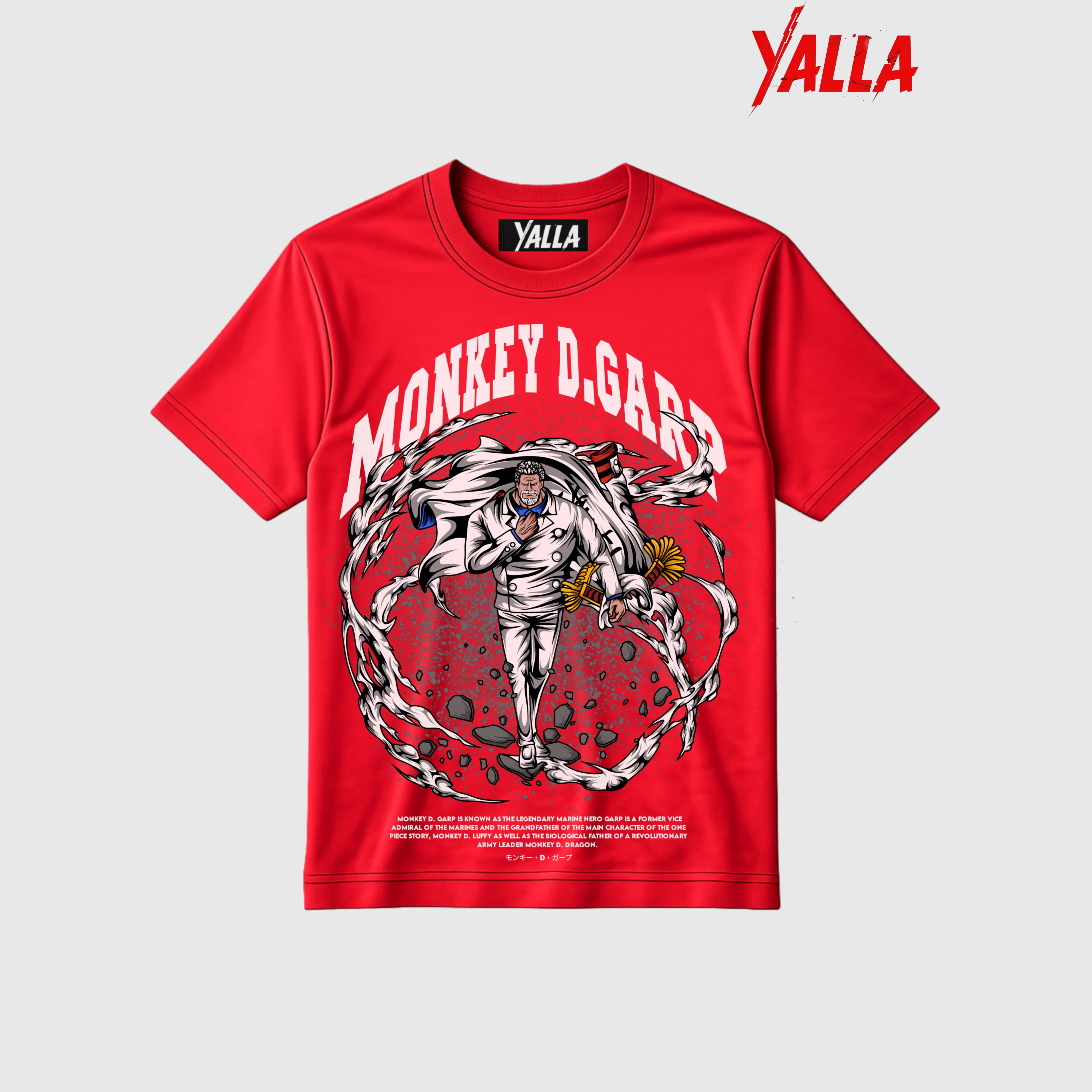 Monkey D. Garp: Impact Burst tee