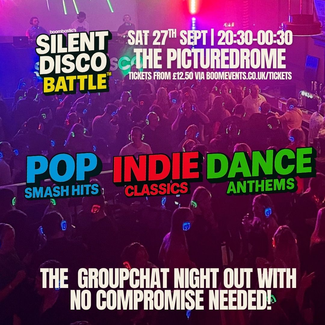 SILENT DISCO NORTHAMPTON: POP VS INDIE VS DANCE poster
