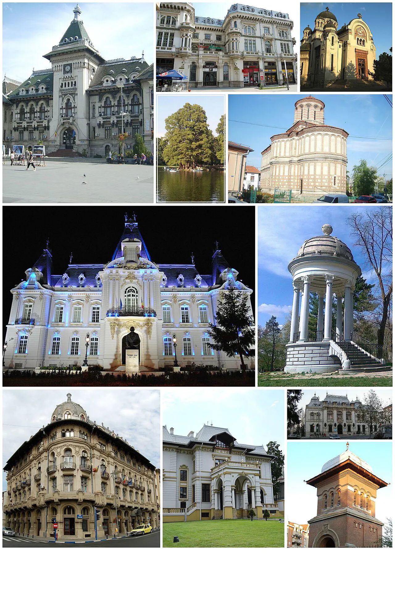 Edifici storici nel centro di Craiova