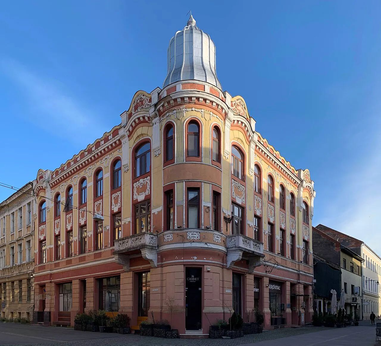 Palazzo Victoria nel centro di Timișoara