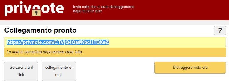 nota privata