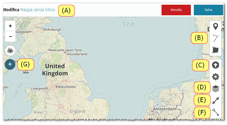 mappe personalizzate