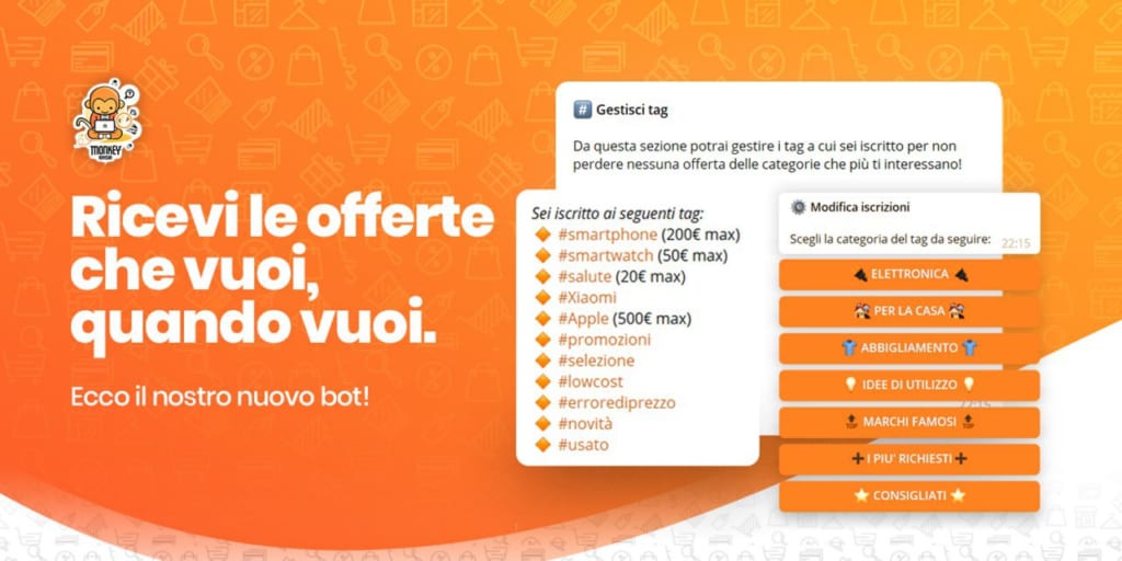 bot Telegram trova offerte