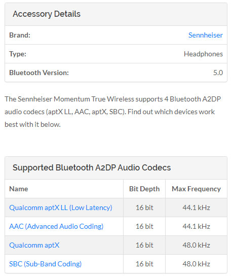 codec audio