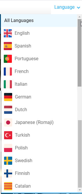 imparare l'inglese