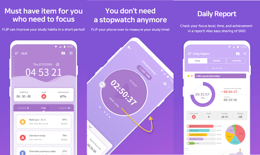 Flip funzionalità app