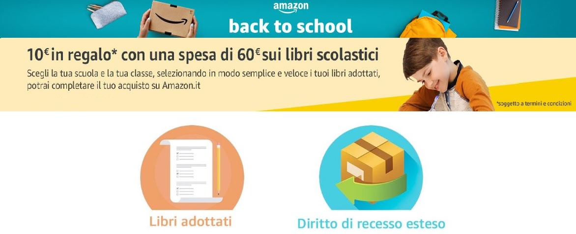 Libri scolastici: guida all’acquisto su Amazon