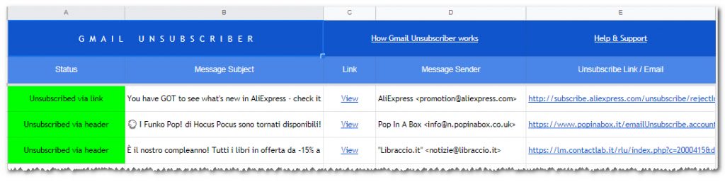 disiscriversi
