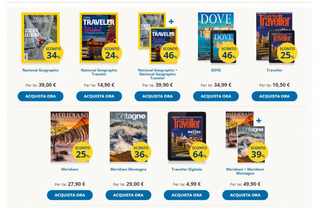 Riviste di Viaggi e Geografia
