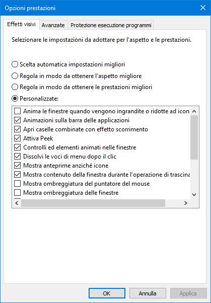 immagine effetti visivi