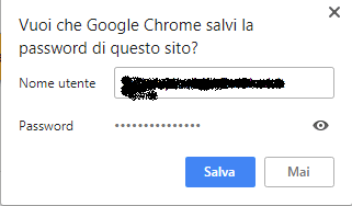 creare una password forte