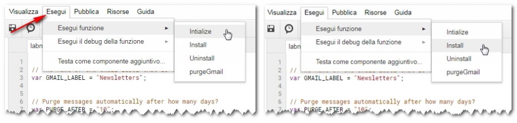 cancellare gmailpurge