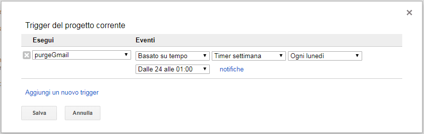 cancellare gmailpurge