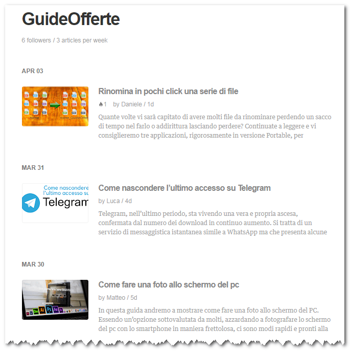 Feed RSS