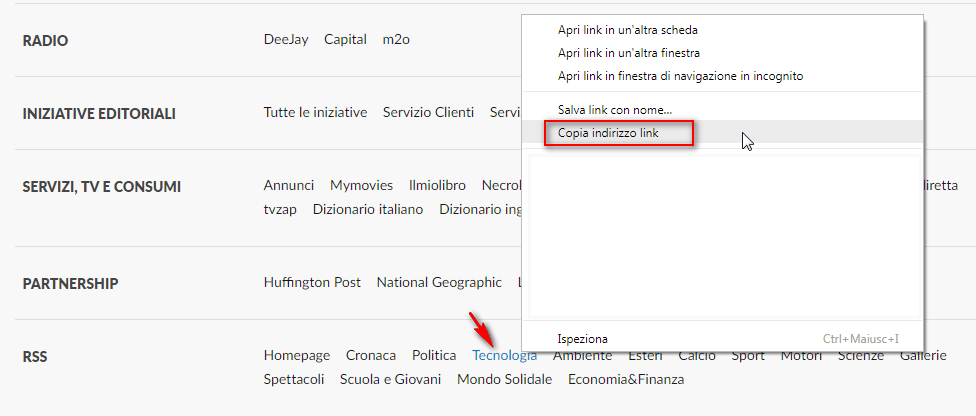Feed RSS