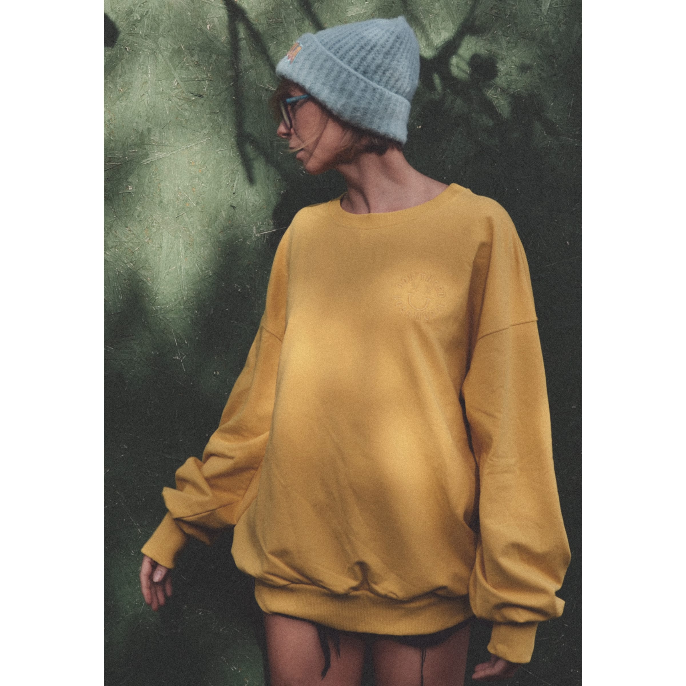 Puffy sweatshirt clearance